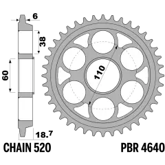 CORONE ACCIAIO 4640 45 C45T pbr.it