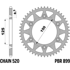 CORONE ACCIAIO 899 52 CL pbr.it