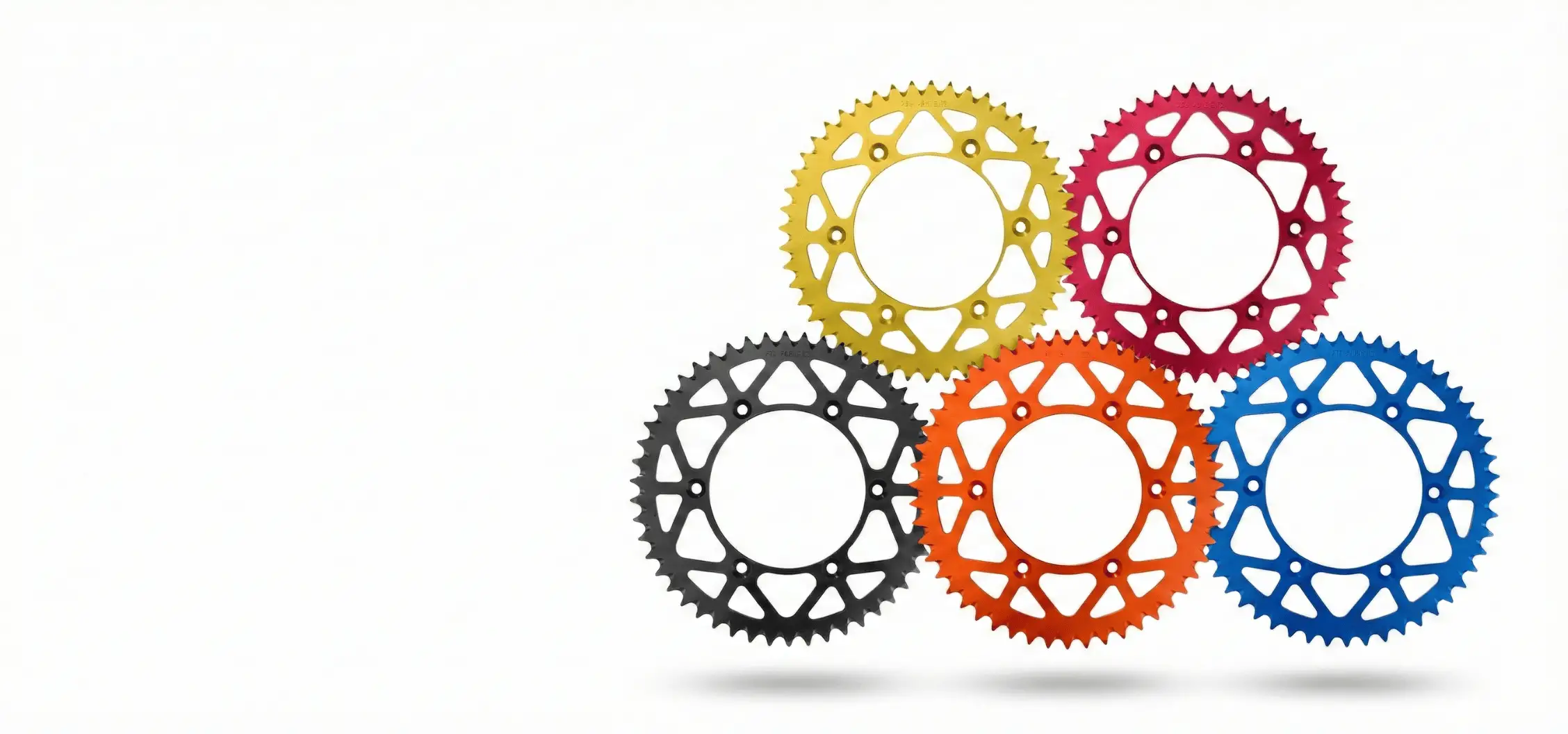 Corone in Ergal colorate